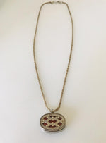 Wouters & Hendrix - silver vintage pendant necklace
