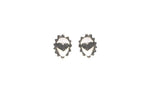 Wouters & Hendrix - sterling silver heart earrings
