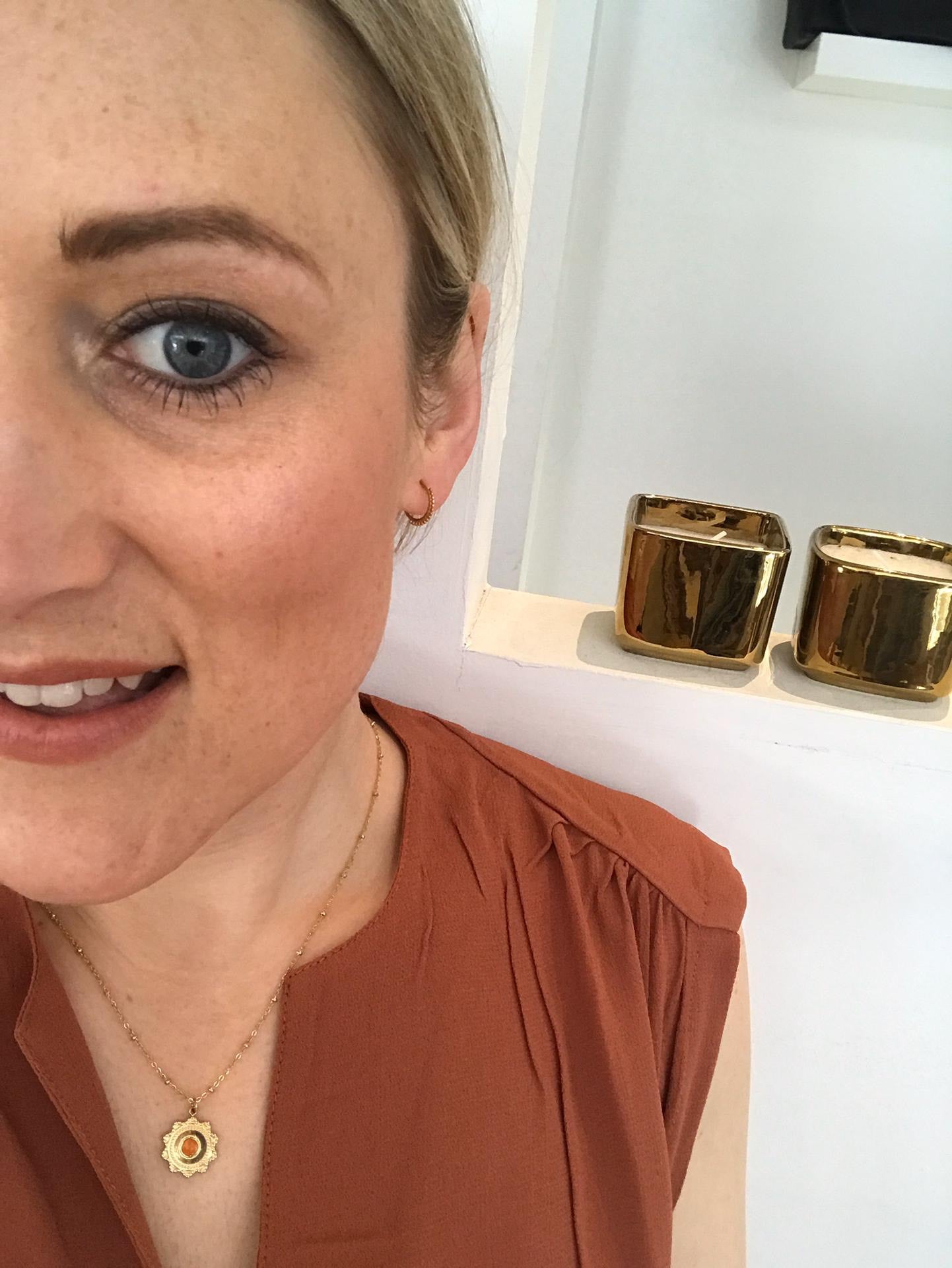 Sam&Cel - gold hoop earrings