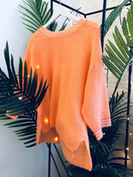 Maison Anje - colourful and cosy orange knitwear