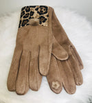SAM&CEL - gloves leopard print & details