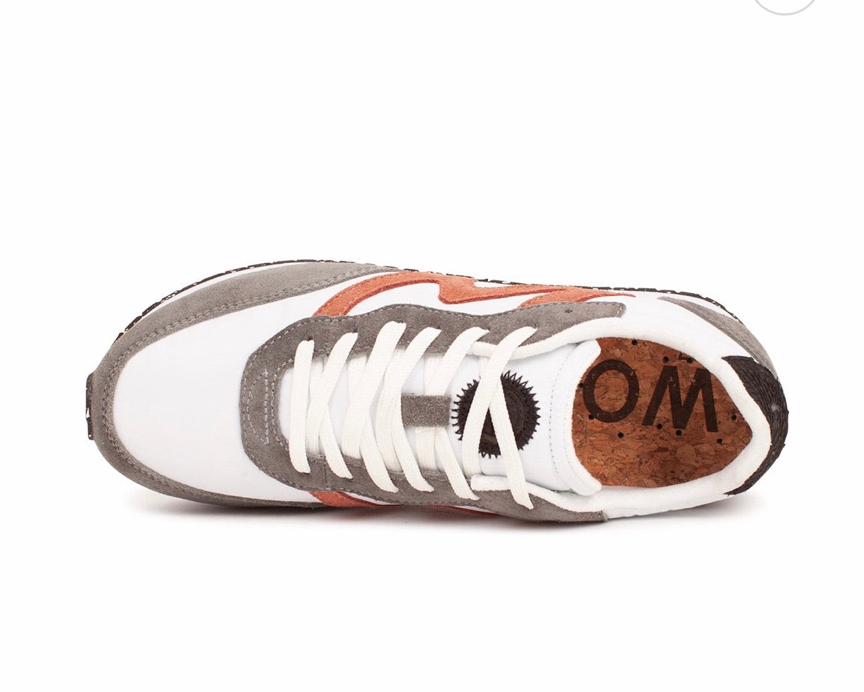 Woden - Olivia II sneakers Autumn grey/ White