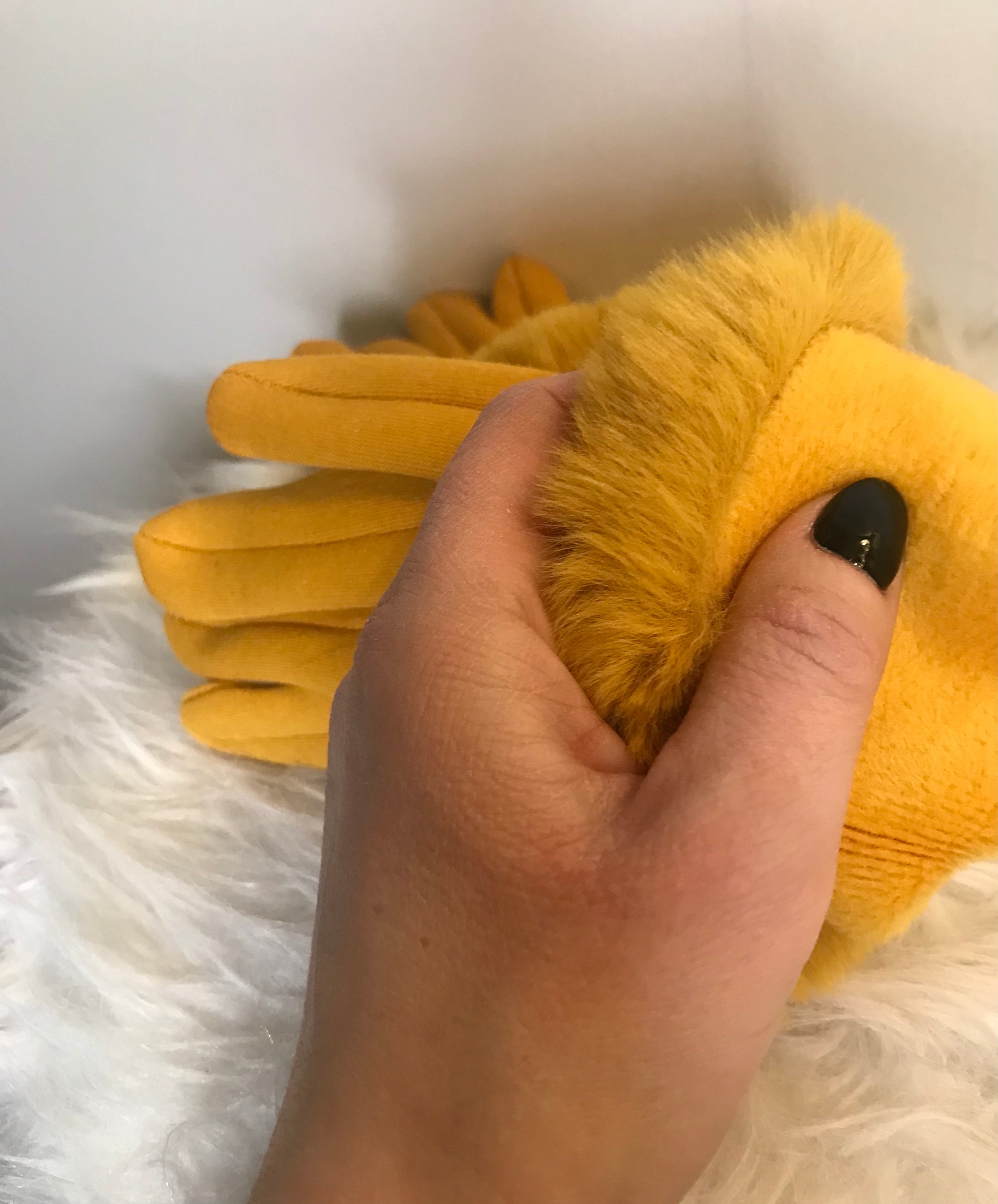 SAM&CEL - gloves yellow