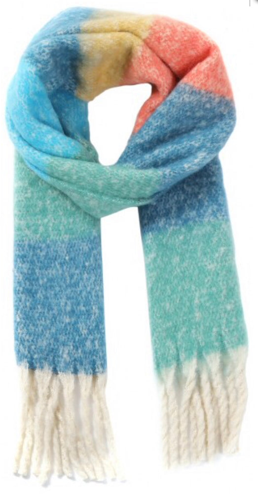 SAM&CEL - scarf multi blue