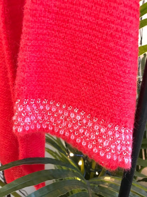 Maison Anje - colourful and cosy red knitwear