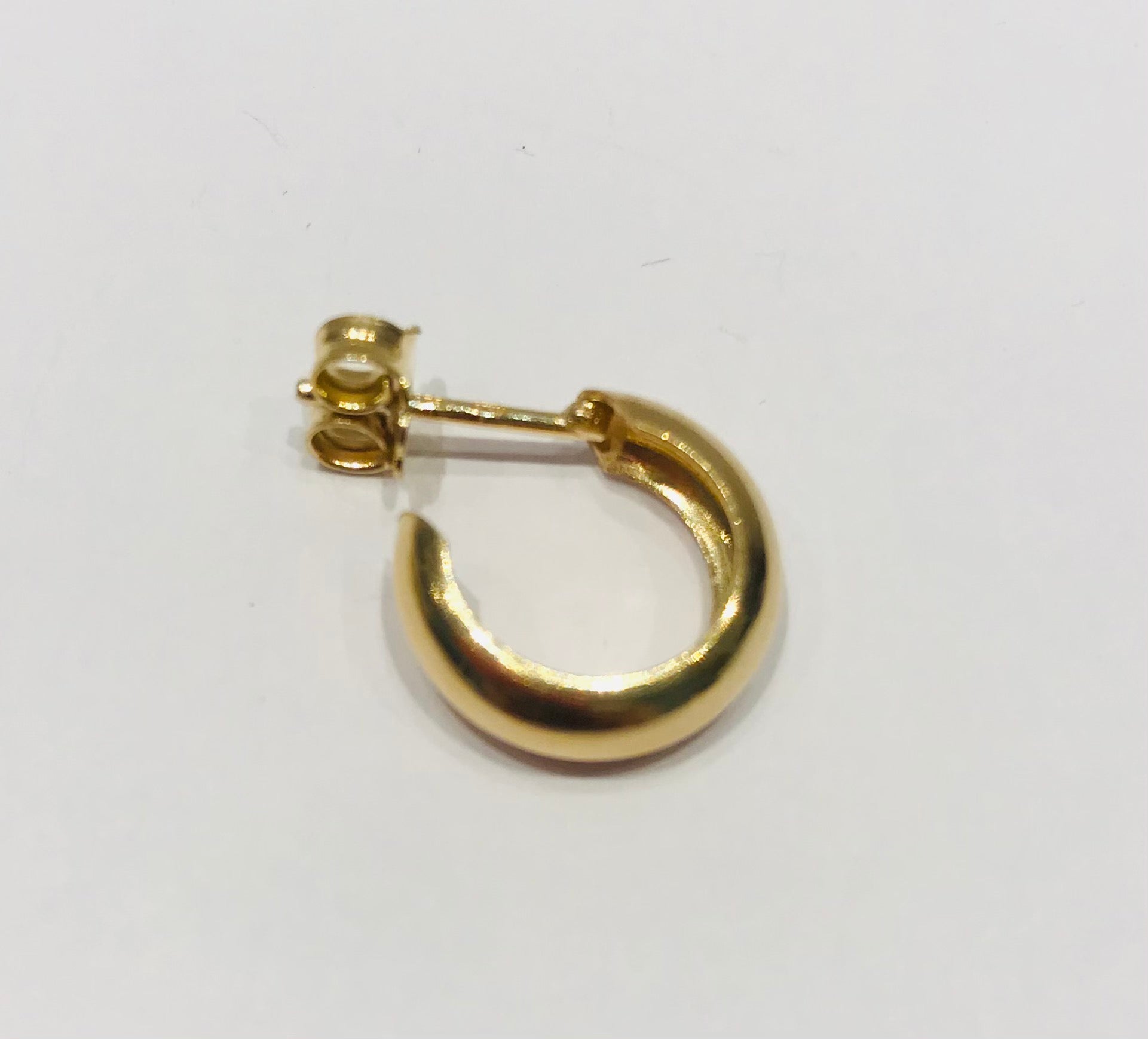 SAM&CEL goldplated hoops earrings