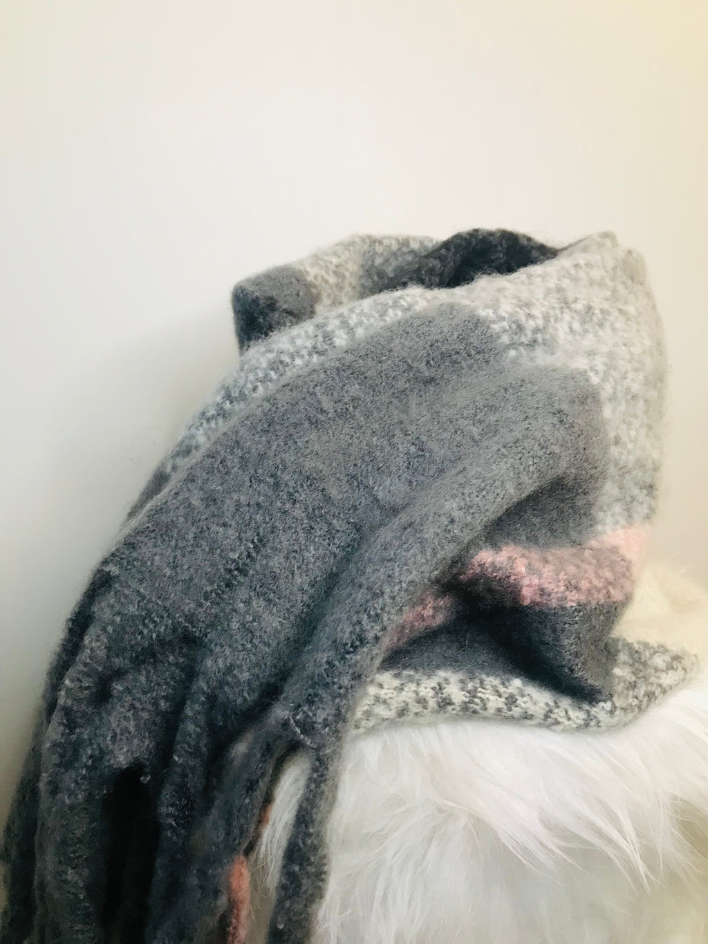 SAM&CEL - scarf multi grey