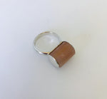 Wouters & Hendrix - silver sunstone ring