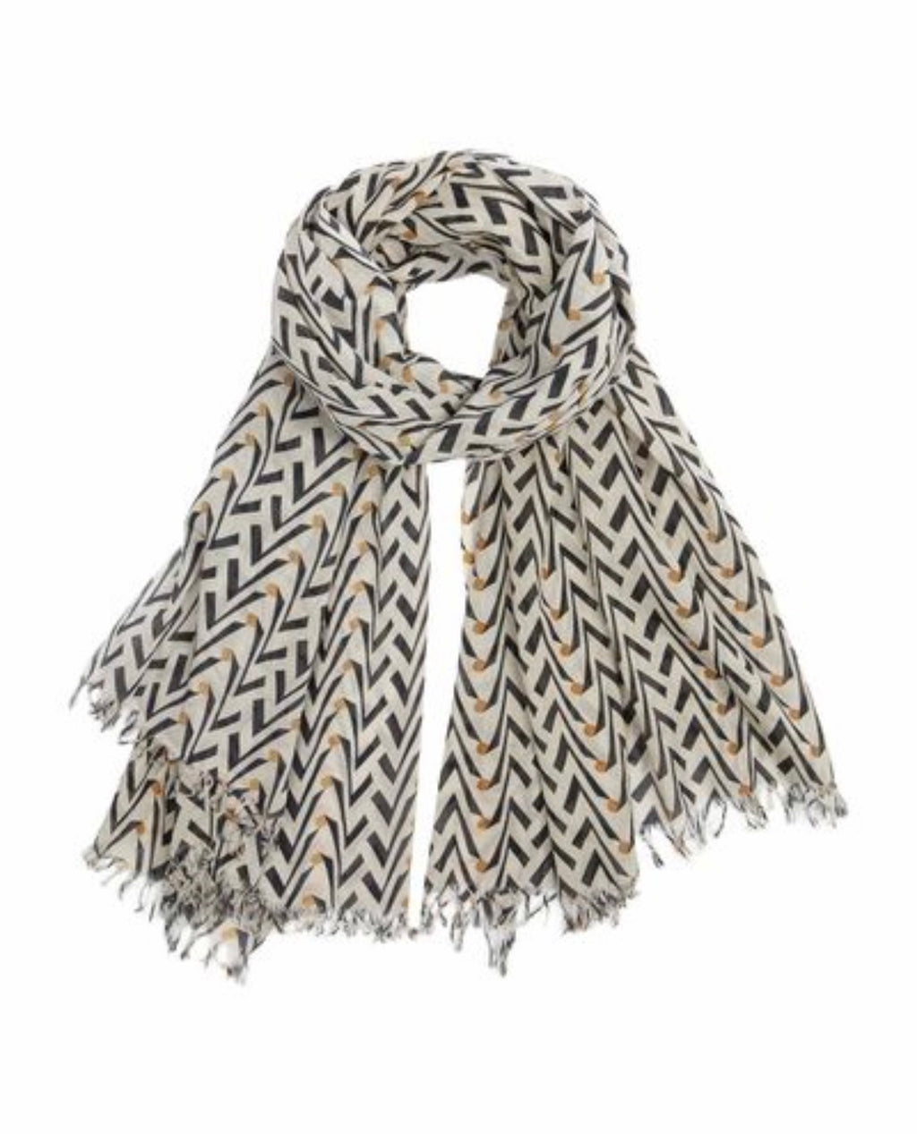 By Bar Coconut Scarf egg shell