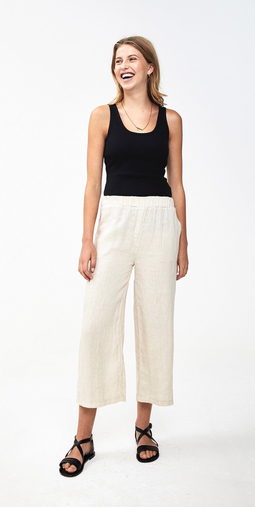 By-Bar Jade singlet black