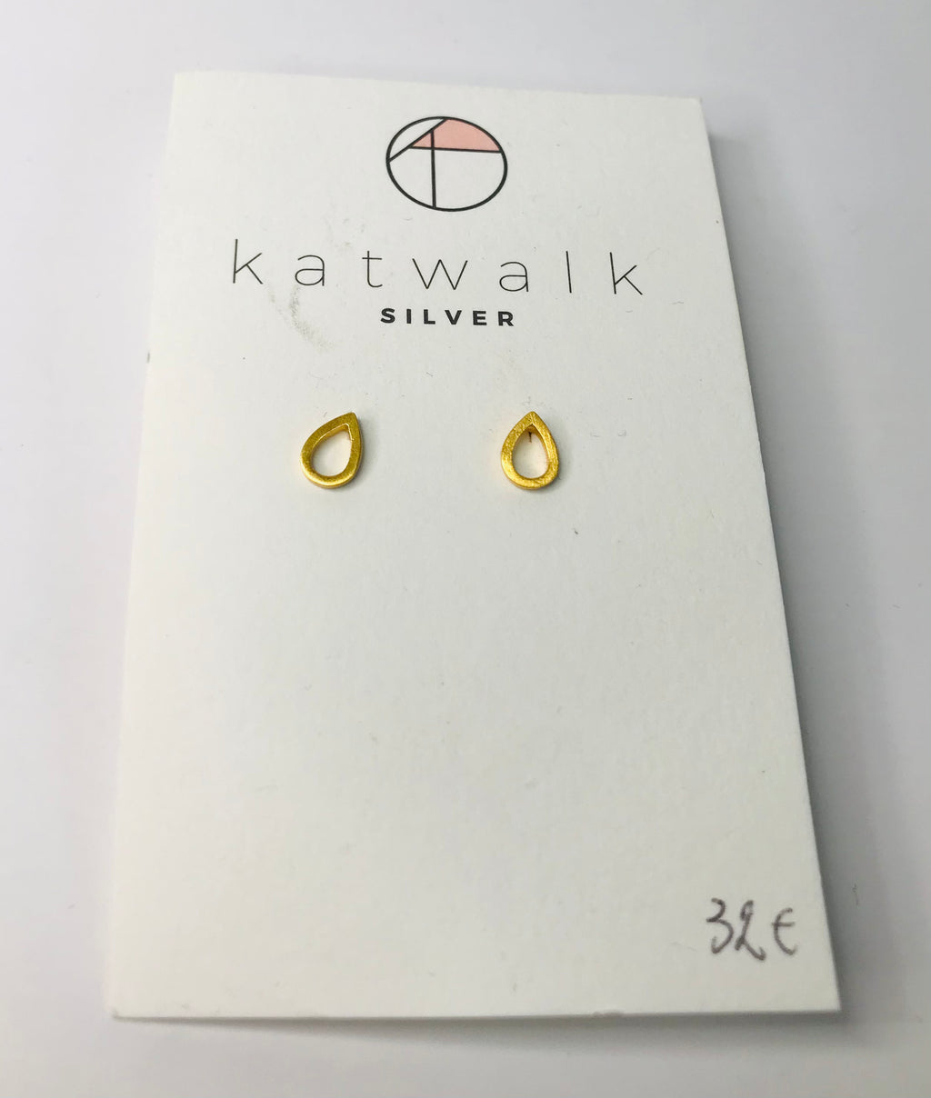 Katwalk silver - small earrings