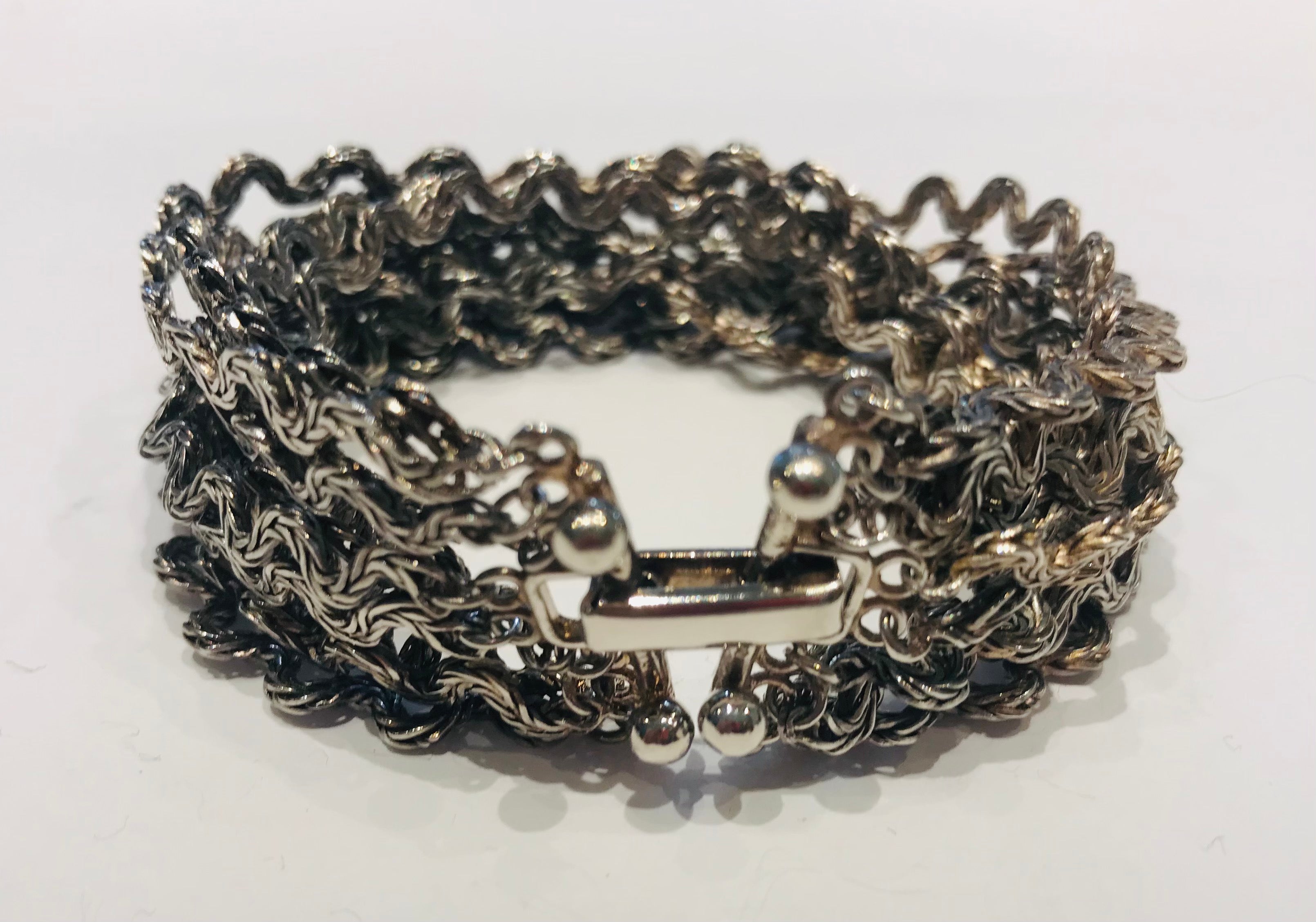 WOUTERS&HENDRIX silverplated bracelet 12 chains
