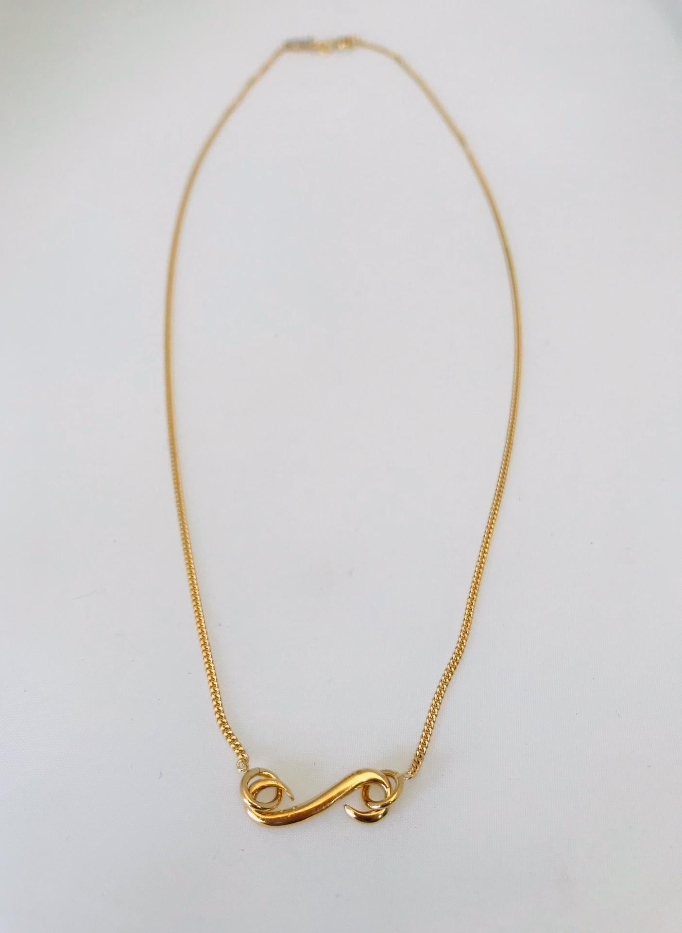 Wouters & Hendrix - gold plated silver necklace