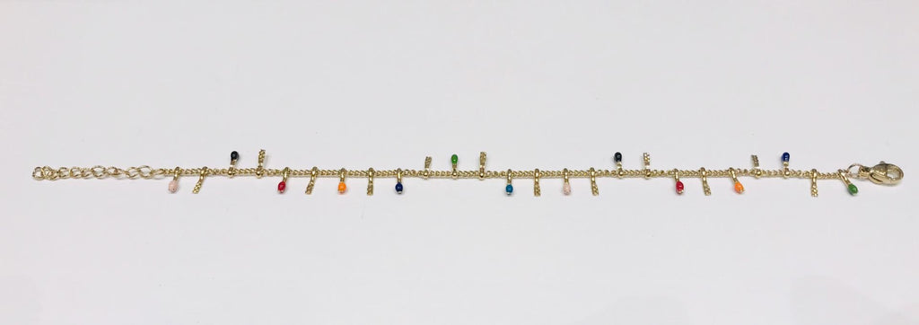 Enamel steel bracelet by Sam&Cel. 