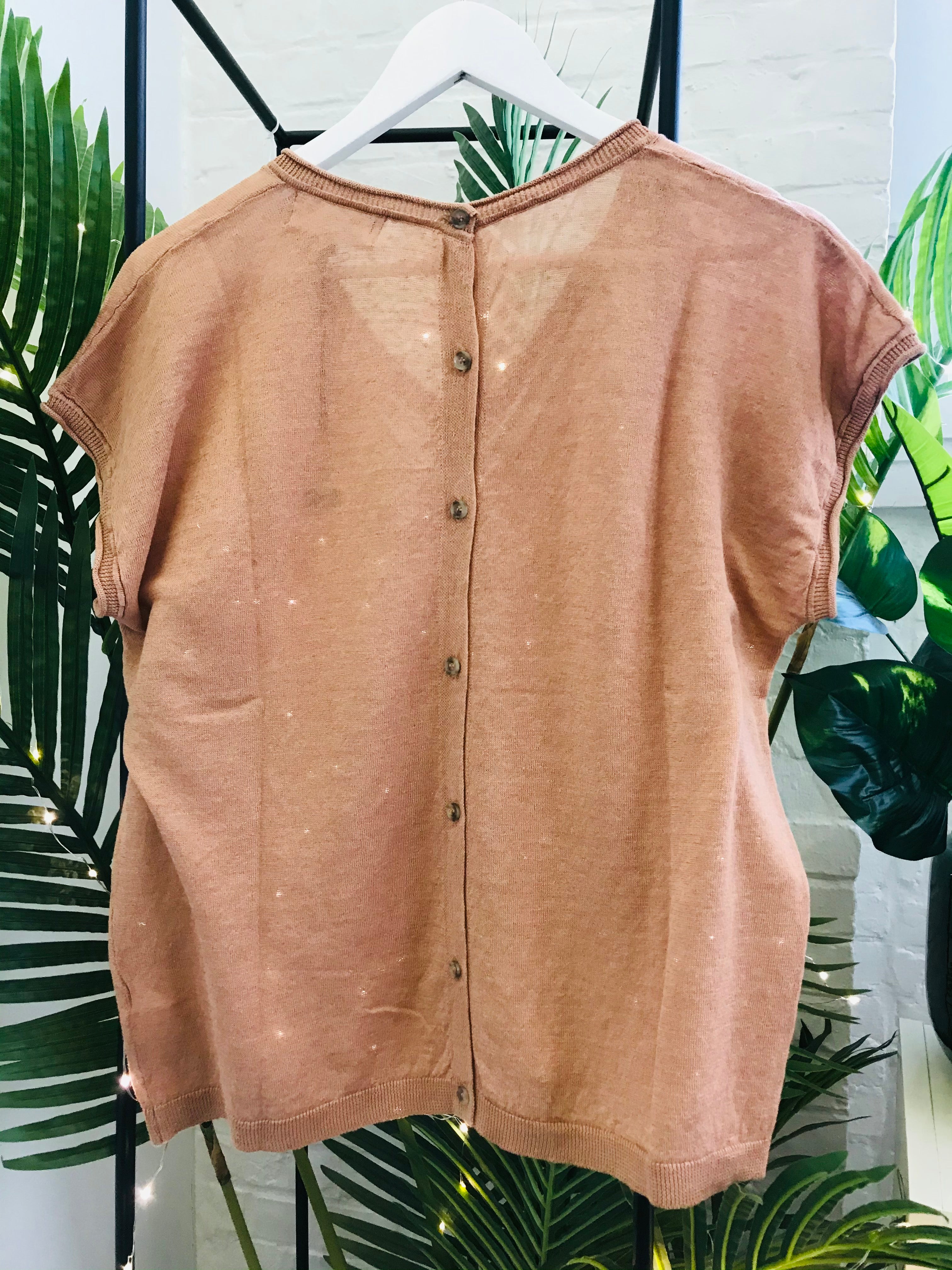 Maison Anje Lalpha Top muscade