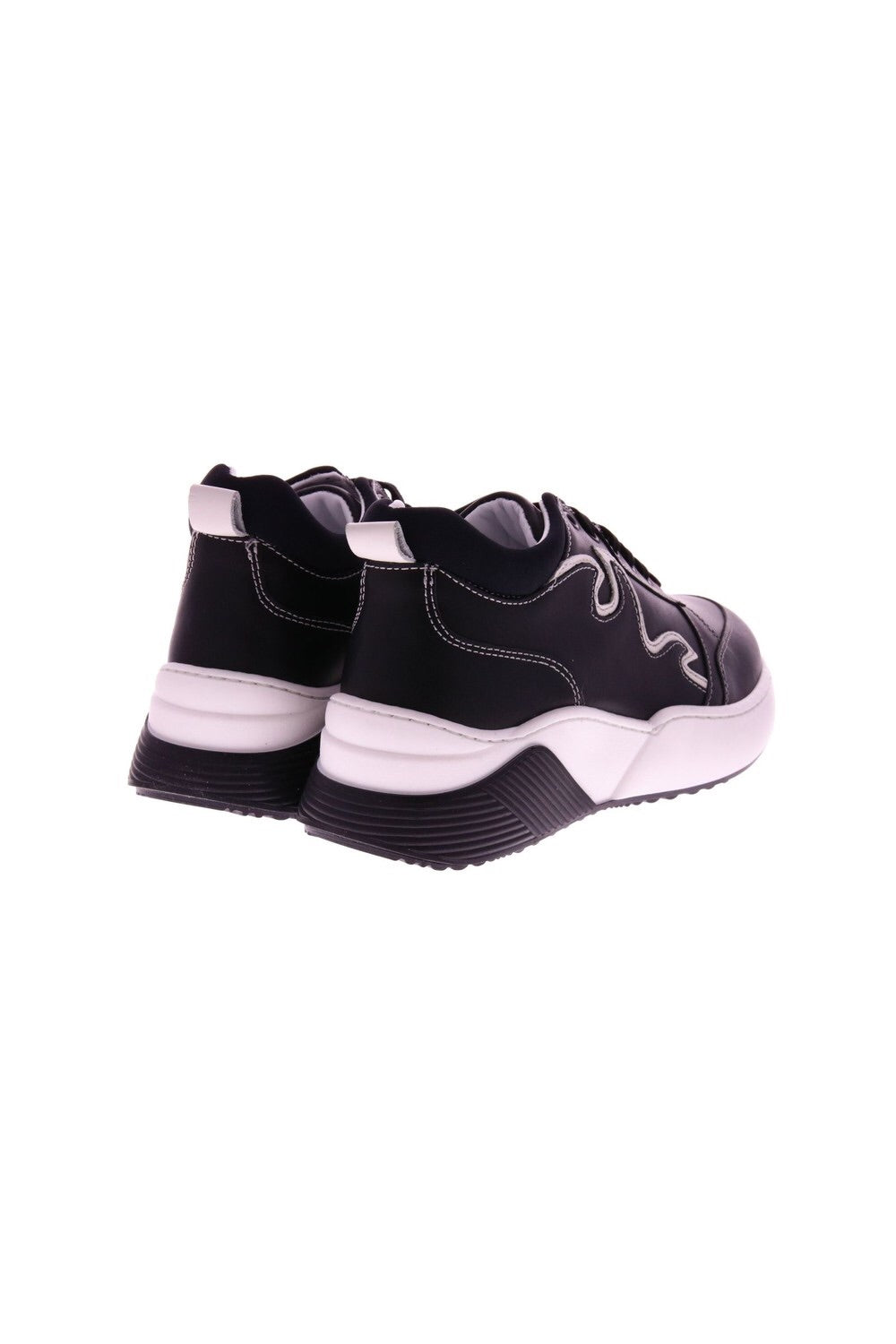 Fiamme - black/white leather sneaker