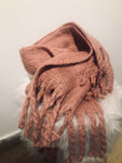 SAM&CEL - scarf dusty pink