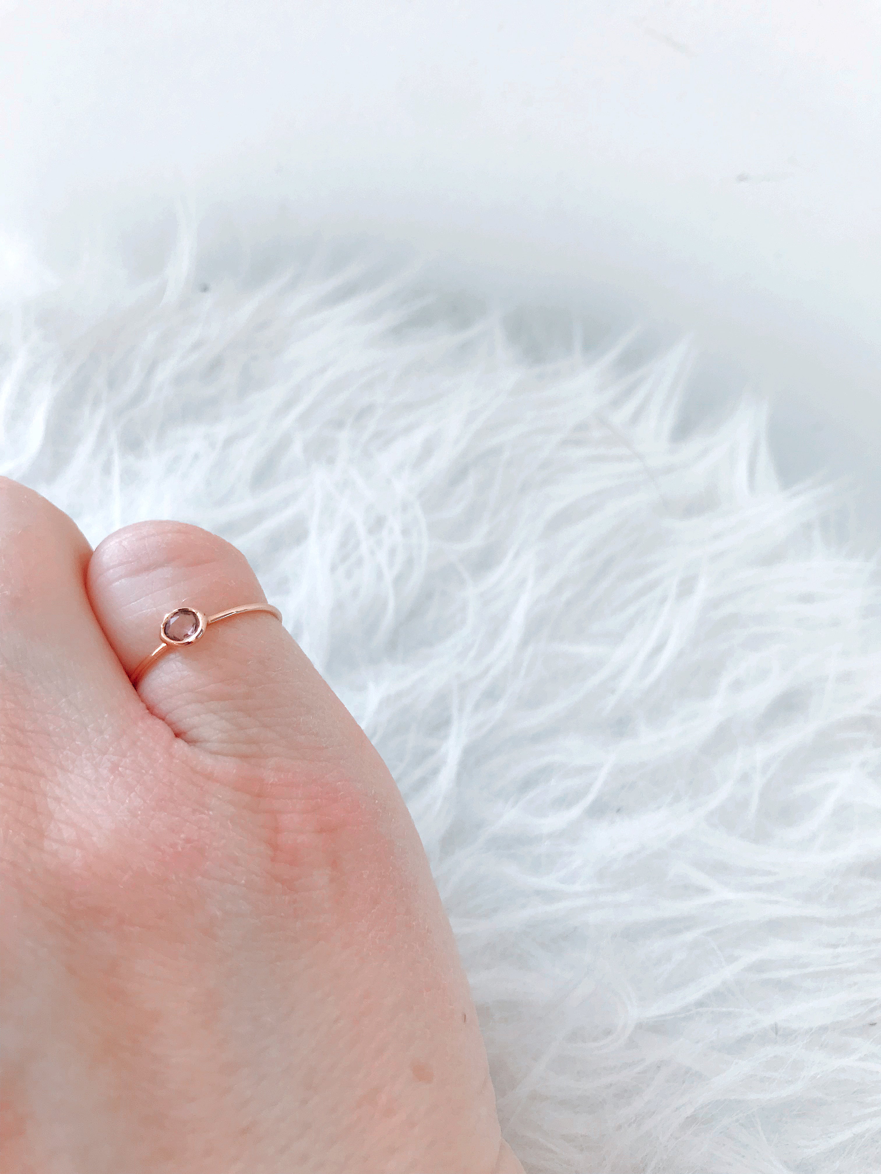 Céline Daoust - small rose gold ring