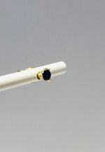 SAM&CEL goldplated little earrings with blue zirconia