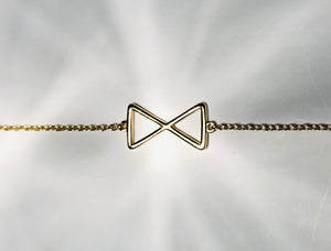 SAM&CEL Goldplated bracelet with bow