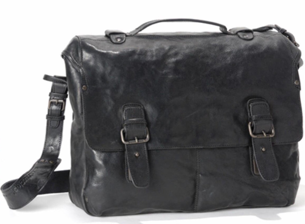 Aunts & Uncles - the smart chaps Karl XL black briefcase
