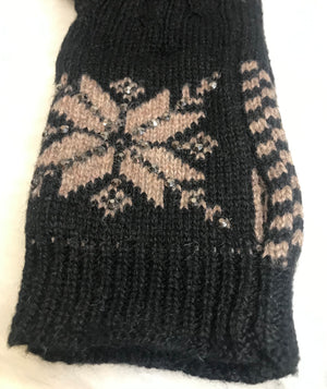 SAM&CEL - gloves black mittens