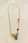SAM&CEL Necklace with shell and semiprecious stones
