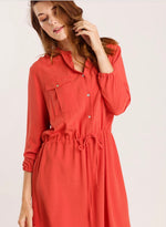 Wearable Stories Allesia Dress coral