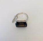 Wouters & Hendrix - silver ring with smoky quartz