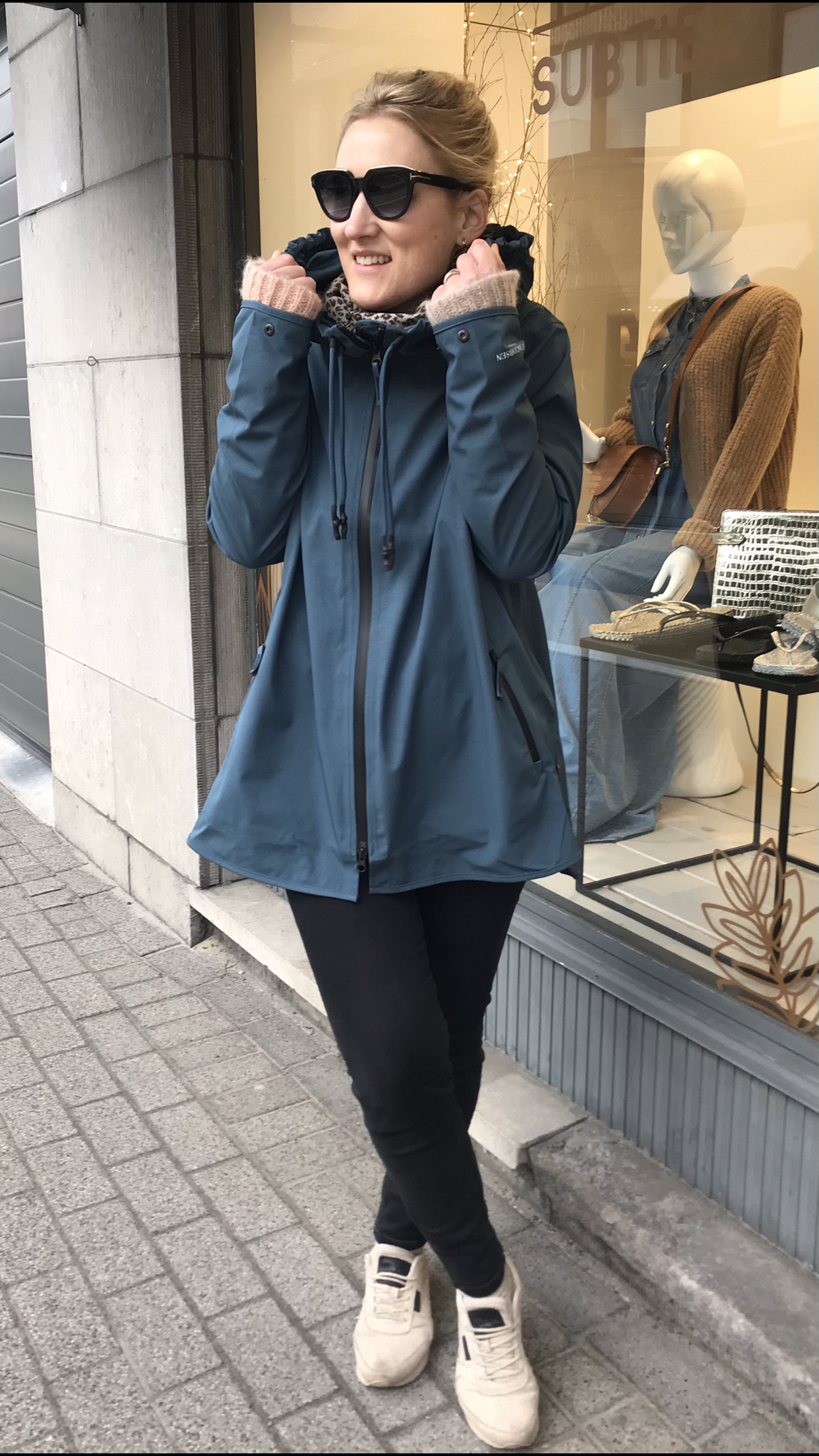 Ilse jacobsen 2025 blue raincoat