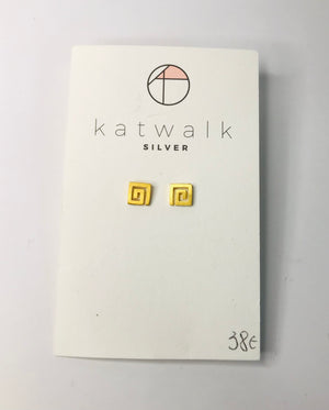 Katwalk silver - earrings
