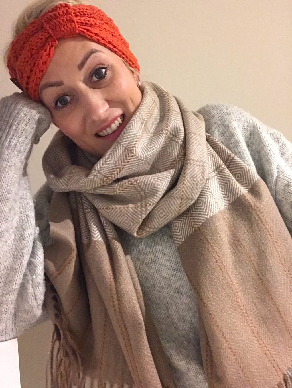 SAM&CEL - scarf beige