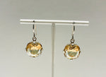 Wouters & Hendrix silver earrings with cristal