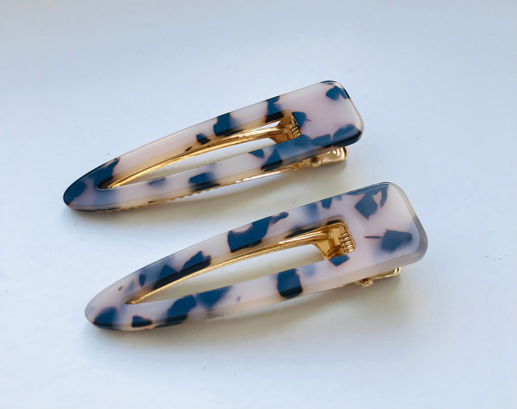 SAM&CEL - hairclips leopard beige