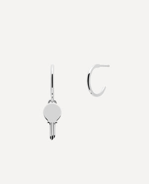 PDPAOLA - silver eternum earrings
