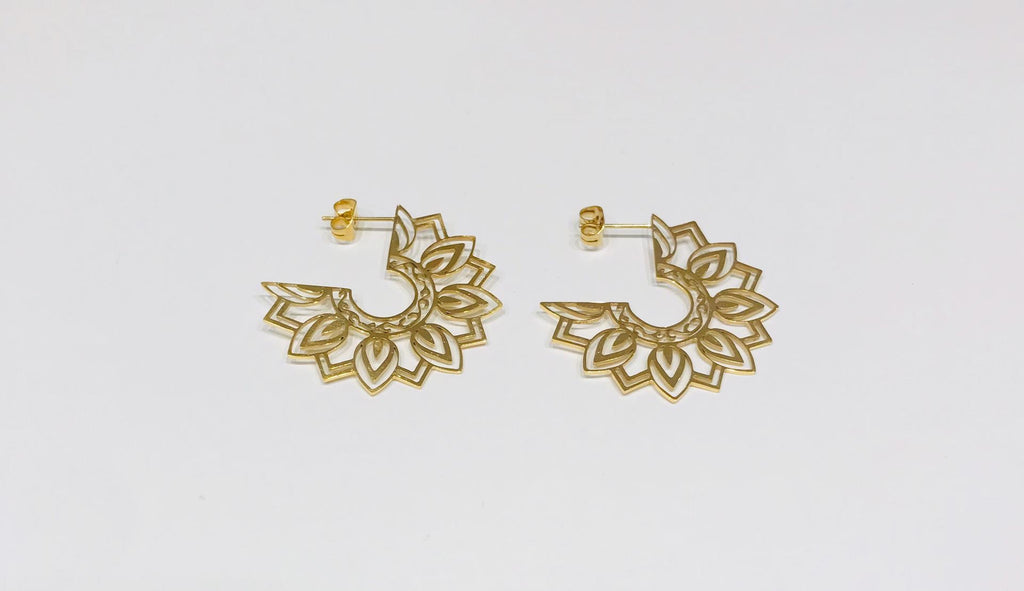 Sam&Cel - steel earrings