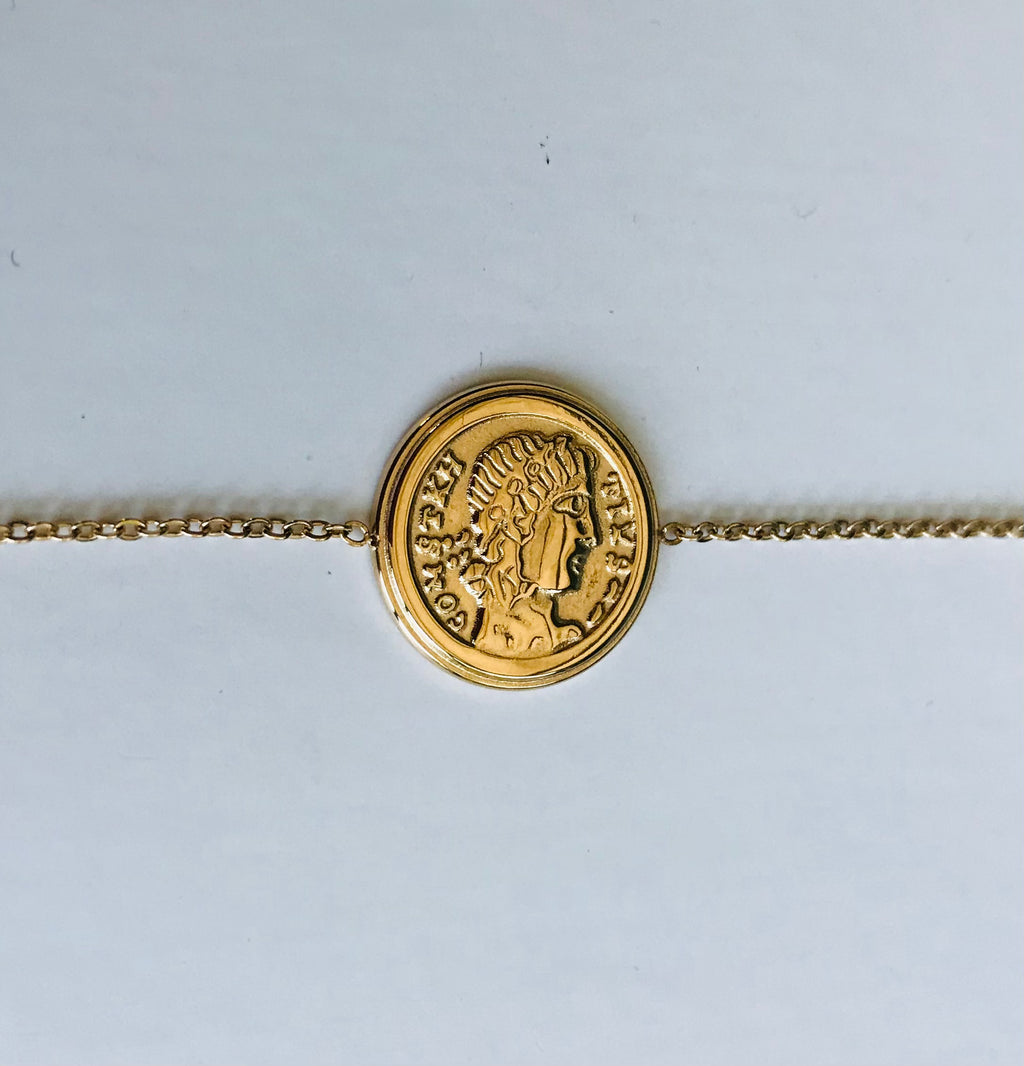 SAM&CEL bracelet steel coin