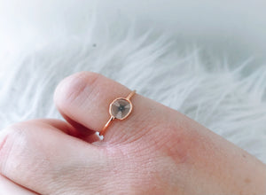 Céline Daoust - diamond slice ring