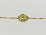 SAM&CEL goldplated bracelet with oval coin