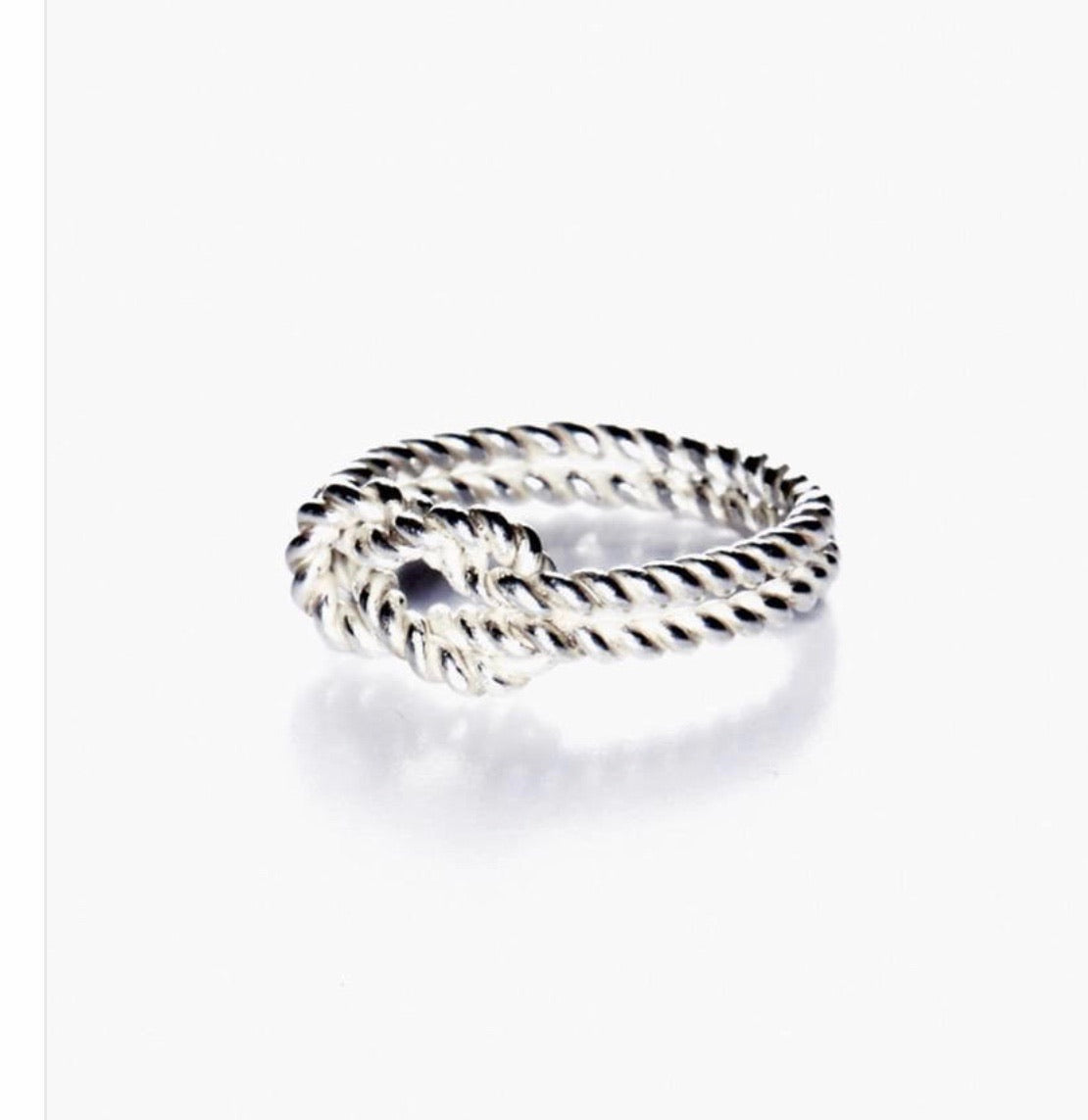 Atelier Elf silver ring with knot