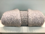 Subtiel Knitwear light grey soft knitwear gilet