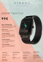 STRAND Smartwatch S716USBBVB Rubber Strap