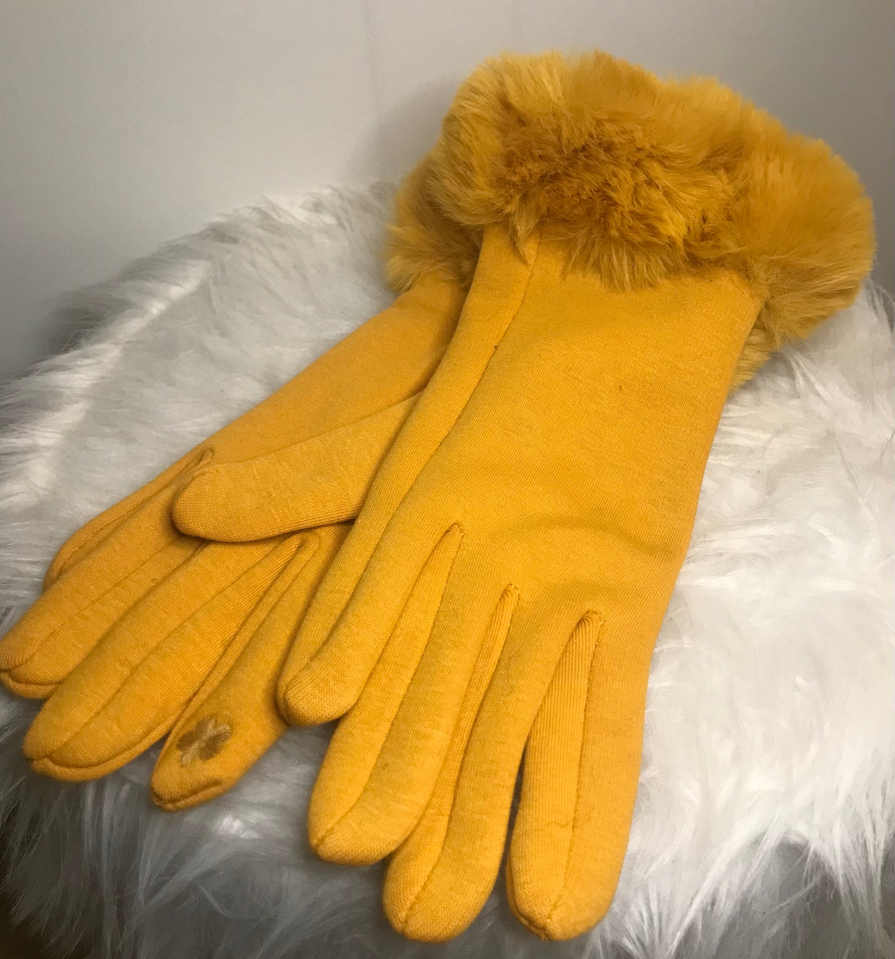 SAM&CEL - gloves yellow