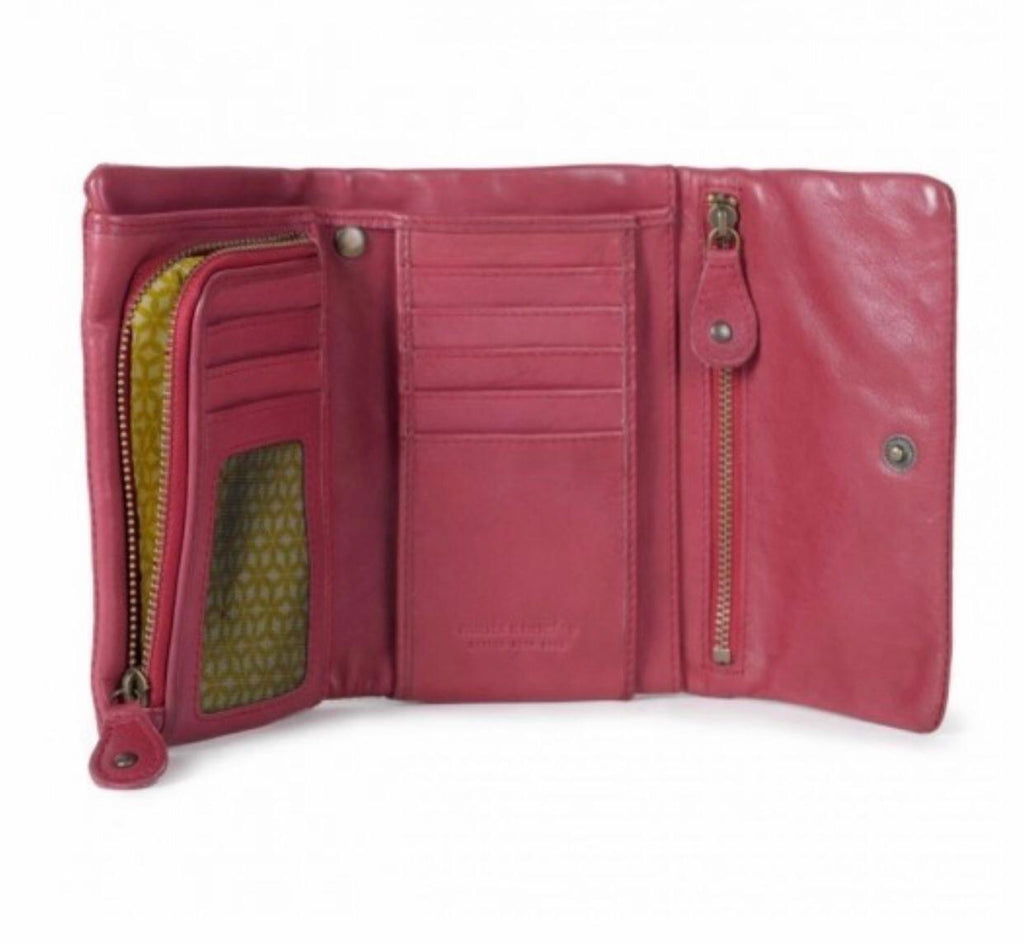 Aunts & Uncles - peach jazzy red wallet