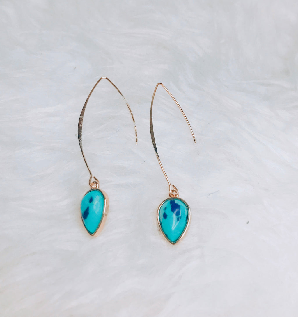 SAM&CEL - turquoise earrings
