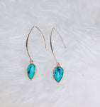 SAM&CEL - turquoise earrings
