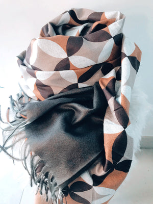 SAM&CEL - printed soft scarf