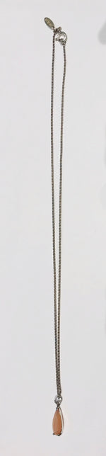 Wouters & Hendrix fine silver necklace with sunstone