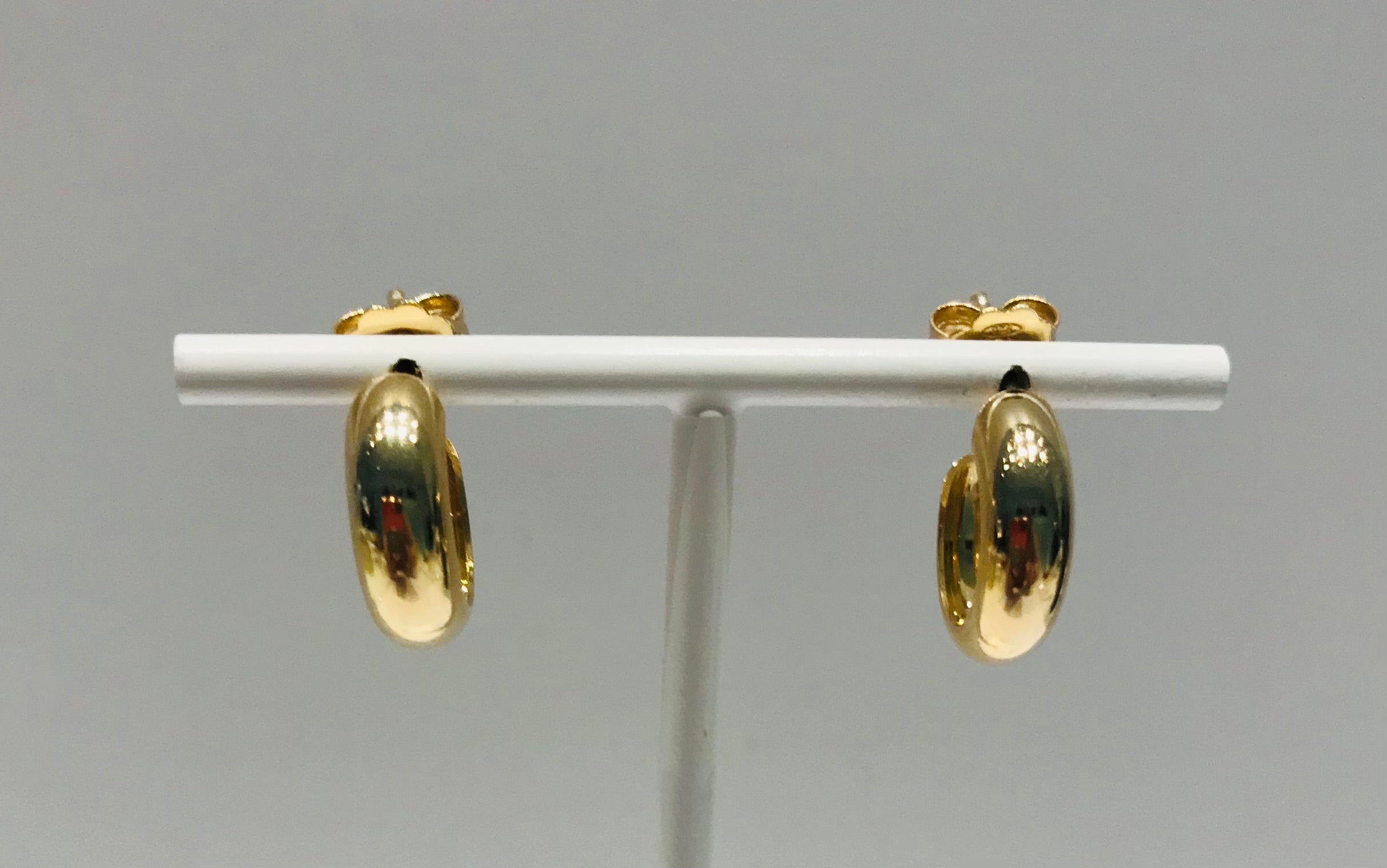 SAM&CEL goldplated hoops earrings