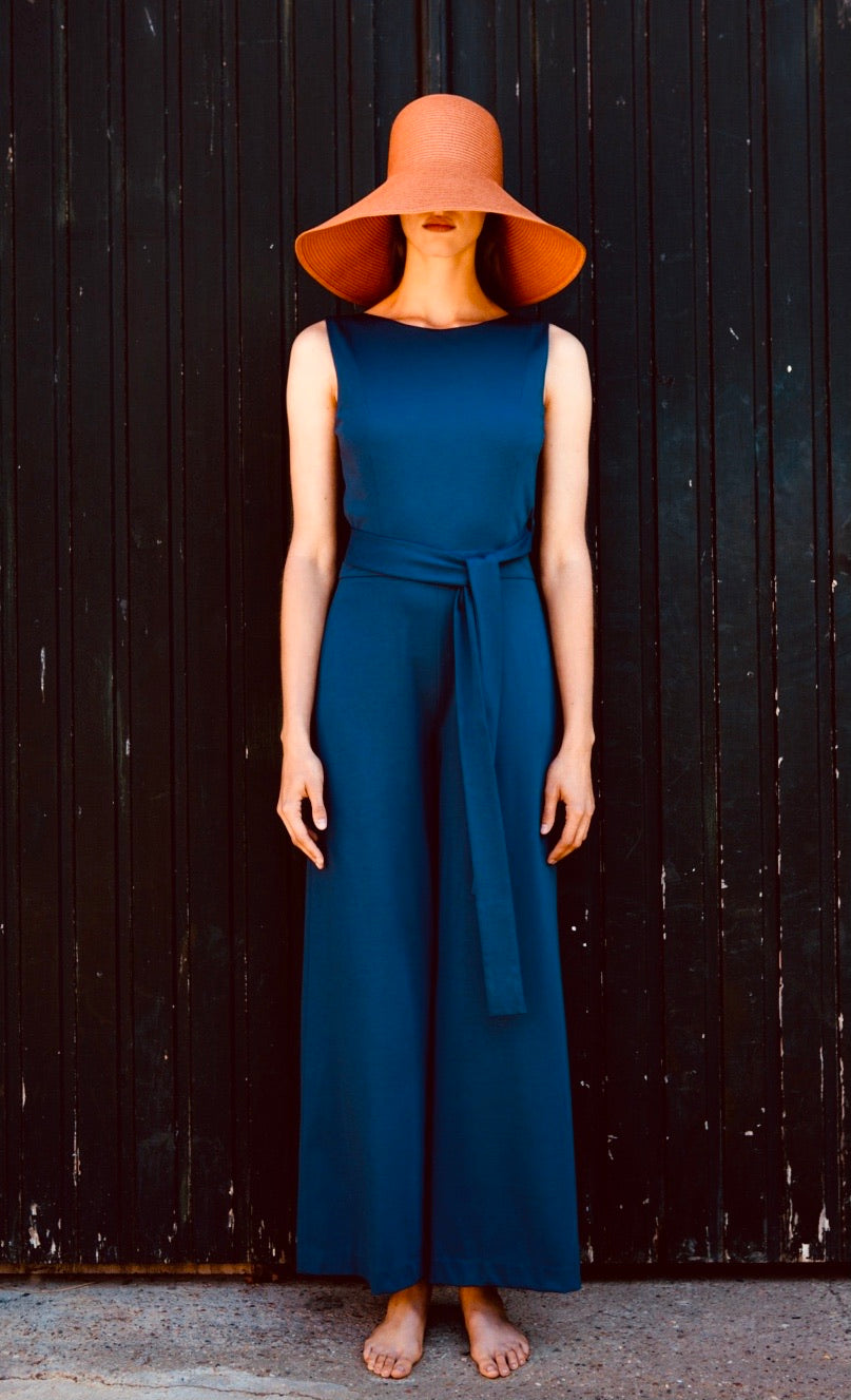 FAM The Label Hanna Jumpsuit blue